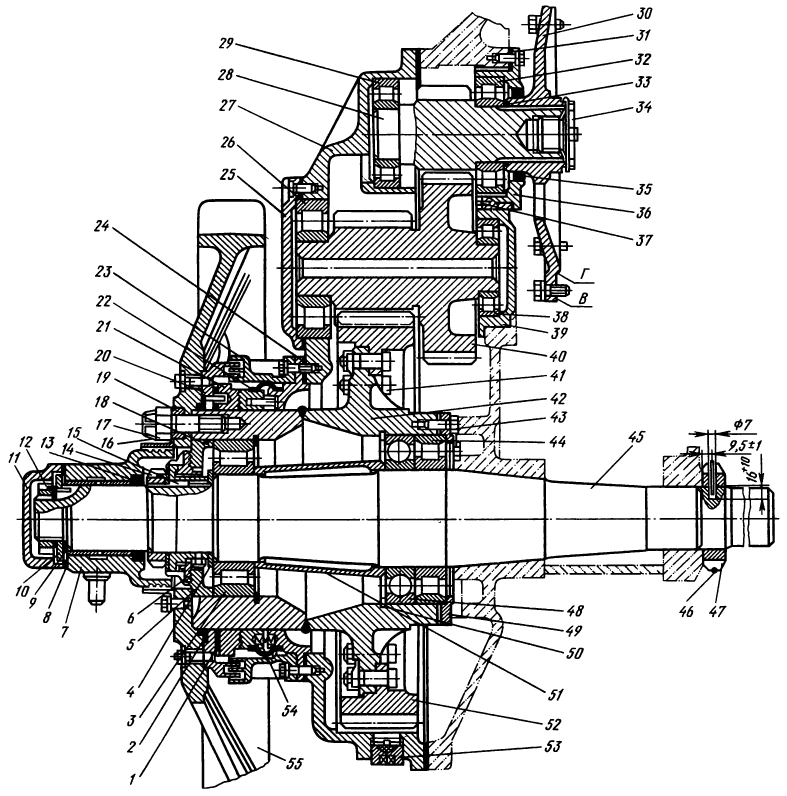 Т130 бортовая схема